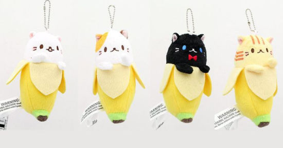 calico bananya plush