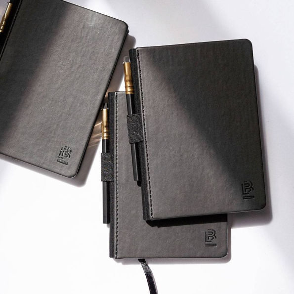 Small Black Blackwing Slate Dotted Notebook