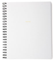 Title: Russell + Hazel Clear Spiral Notebook, Letter Size