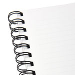 Alternative view 3 of Russell + Hazel Clear Spiral Notebook, Letter Size