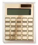 Alternative view 1 of Russell + Hazel Acrylic Calculator
