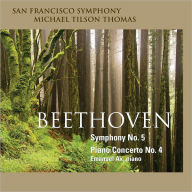 Title: Beethoven: Symphony No. 5; Piano Concerto No. 4, Artist: Michael Tilson Thomas