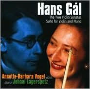 Hans G¿¿l: Violin Sonatas; Suite for Violin and Piano