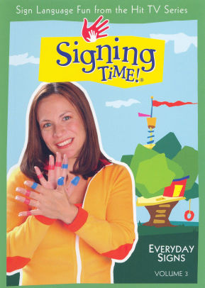 Signing Time!, Vol. 3: Everyday Signs | 823860001358 | DVD | Barnes ...