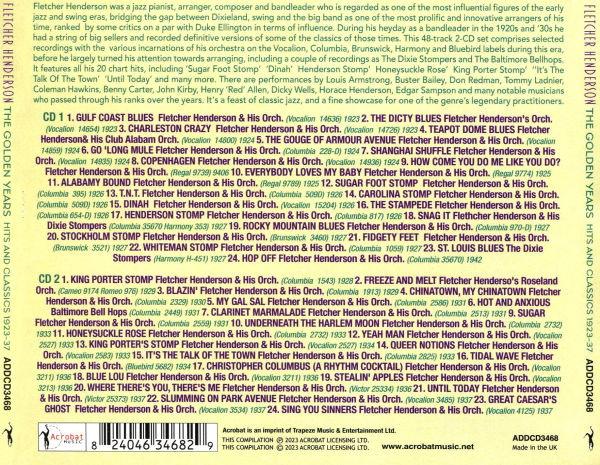 The Golden Years: Hits and Classics 1923-37