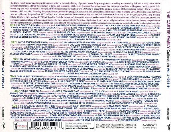 The Carter Family Collection, Vol. 2: 1934-1941