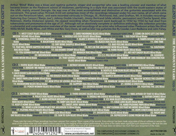 The Paramount Years 1926-32