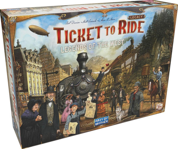 Ticket to Ride Legacy: Legends of the West by Alan R. Moon