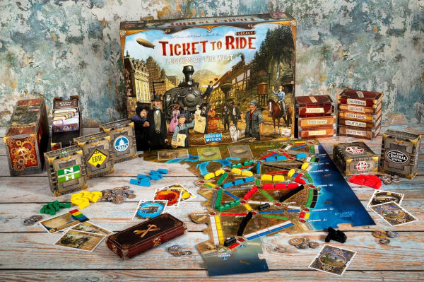 Ticket to Ride Legacy: Legends of the West by Alan R. Moon