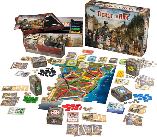 Ticket to Ride Legacy: Legends of the West by Alan R. Moon