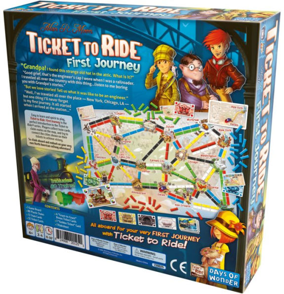 Days of Wonder Ticket to Ride Board Game DO7201 - Best Buy