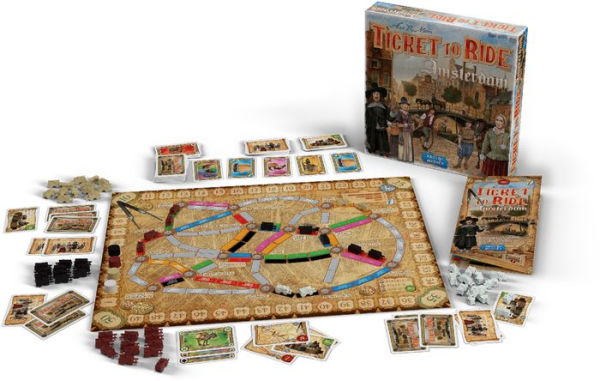 Ticket to Ride: Amsterdam - Strategy Game