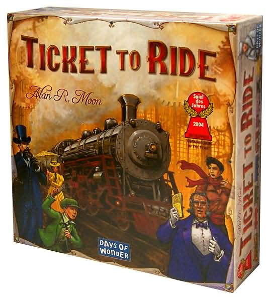 Ticket To Ride: The Cross-Country Train Adventure Game! - George & Co.