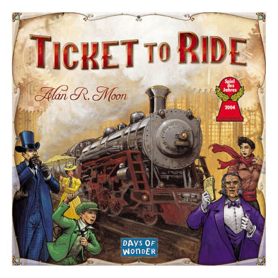 Deutschland Days of Wonder Brettspiel Ticket to Ride