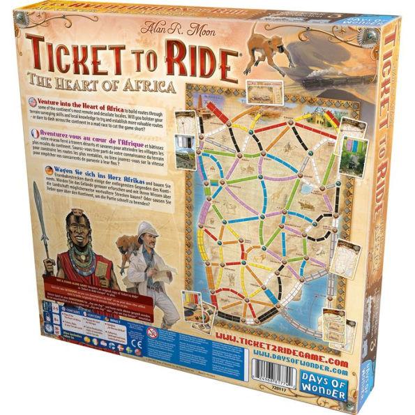 Ticket to Ride: Africa Map Collection