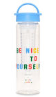 ban.do brighten up! Infuser water bottle, be nice to yourself