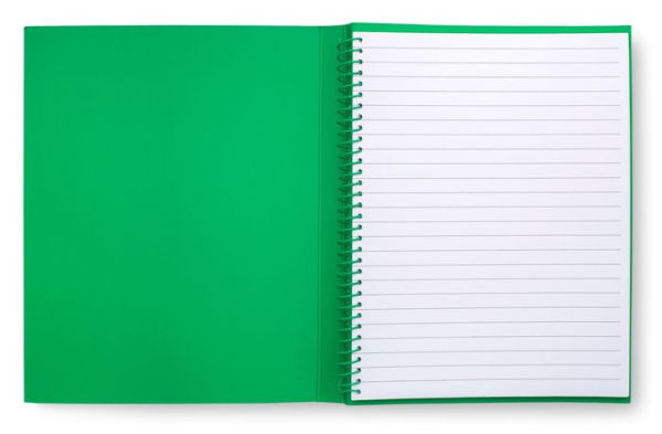 kate spade new york Concealed Spiral Notebook, Enchanted Stripe