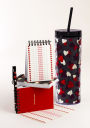 Alternative view 2 of kate spade new york Tumbler with Straw, Celebration Hearts