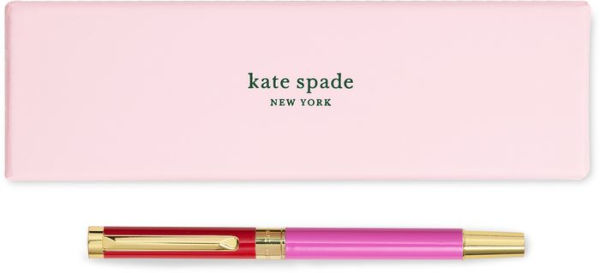 kate spade new york Ballpoint Pen, Red/Pink Colorblock