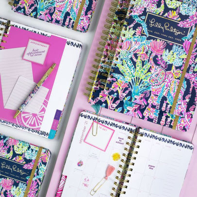 geur Tijdens ~ Verrast 2022 Lilly Pulitzer 17 Month Jumbo Agenda, Seen and Herd by Lifeguard Press  | Barnes & Noble®