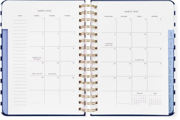 2023 kate spade new york 17 Month Large Planner, Painted Stripes by  Lifeguard Press, Inc. | Barnes & Noble®