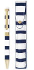 kate spade new york Stylus Pen with Pouch, Navy Painted Stripe