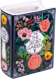 Title: Small Book Vase, The Secret Garden