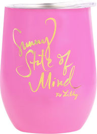 Title: Lilly Pulitzer Insulated Stemless Tumbler, Sunny State of Mind