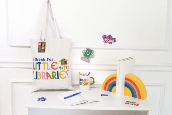 Canvas Tote Bag, Little Libraries