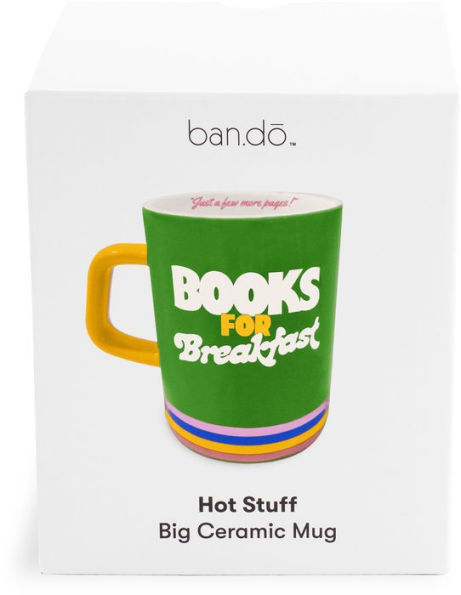 Ceramic Mug, Books for Breakfast
