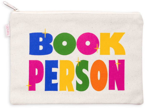 Canvas Pouch, Book Person