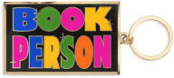 Title: Enamel Keychain, Book Person