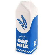 Title: Oat Milk Carton Vase