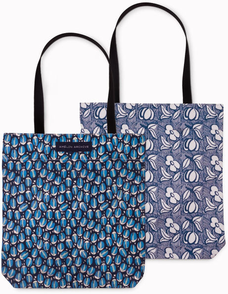 Amelin Archive Canvas Tote, Moderne/Kelmscott