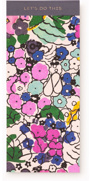 Long List Pad, Florale