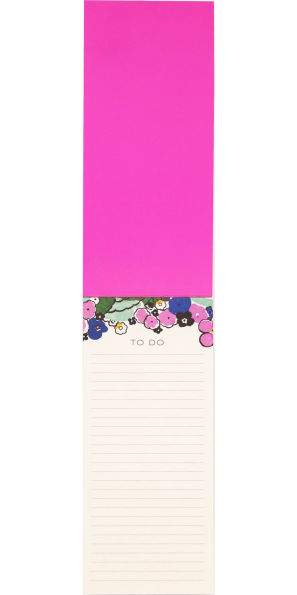 Long List Pad, Florale