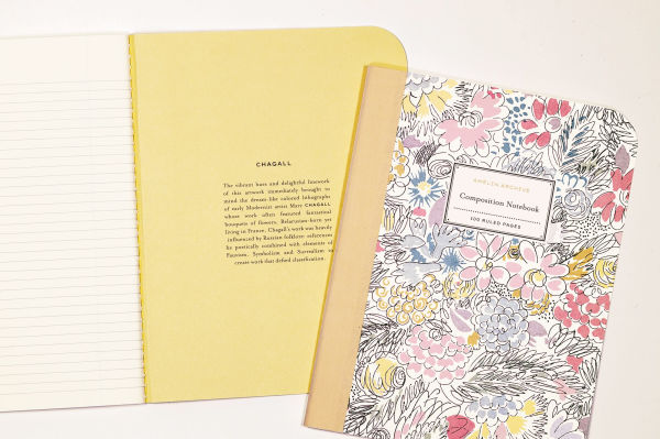 Composition Notebook Set, Chagall/La Fonda