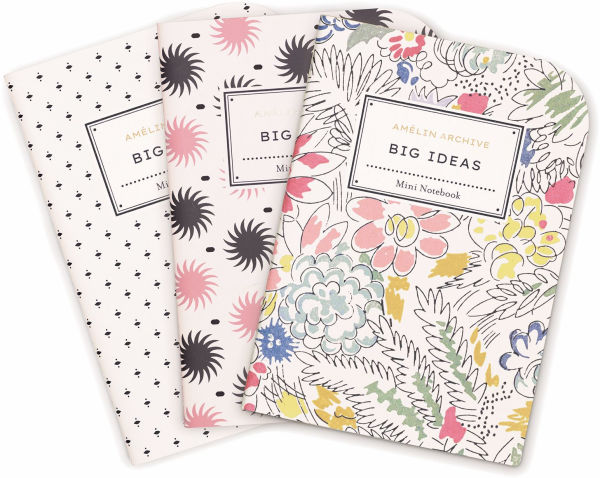 Triple Notebook Set, Chagall/La Fonda Del Sol/Seurat