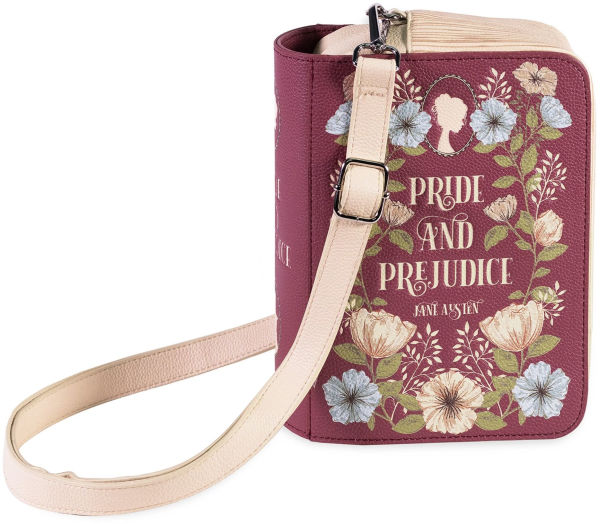 Book Crossbody Bag, Pride and Prejudice