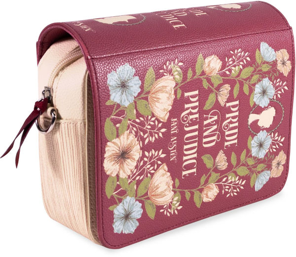 Book Crossbody Bag, Pride and Prejudice
