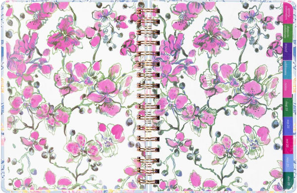 2025-2026 Large 17M Rousseau Pink Cute as Shell Planner