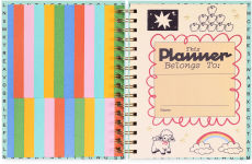 Alternative view 4 of 2025-2026 17 Month Medium Planner, Mint Crossword