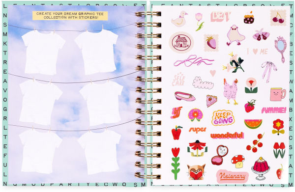 2025-2026 17 Month Medium Planner, Mint Crossword