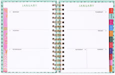 Alternative view 8 of 2025-2026 17 Month Medium Planner, Mint Crossword