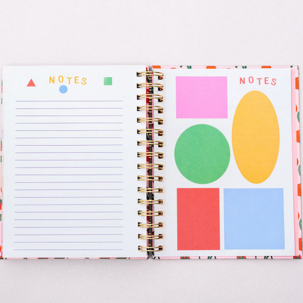 2025-2026 17 Month Medium Planner, Cherries and Strawberries