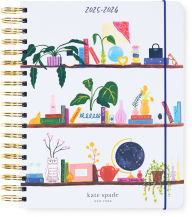Title: 2025-2026 Kate spade New York 17 Month Mega Planner, Charmed Bookshelf Blue