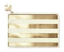 Kate Spade New York Gold Stripe Pencil Pouch Set