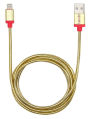 ban.do Back Me Up! Mobile Charging Cord, Metallic Gold