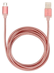 Title: Bando Back me up! Mobile Charging Cord, Metallic Rose