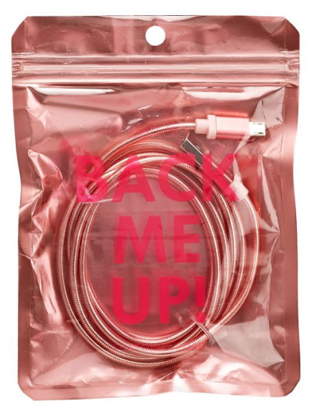 Bando Back me up! Mobile Charging Cord, Metallic Rose